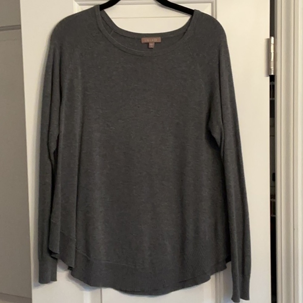 Lilla P Charcoal Knit Sweater